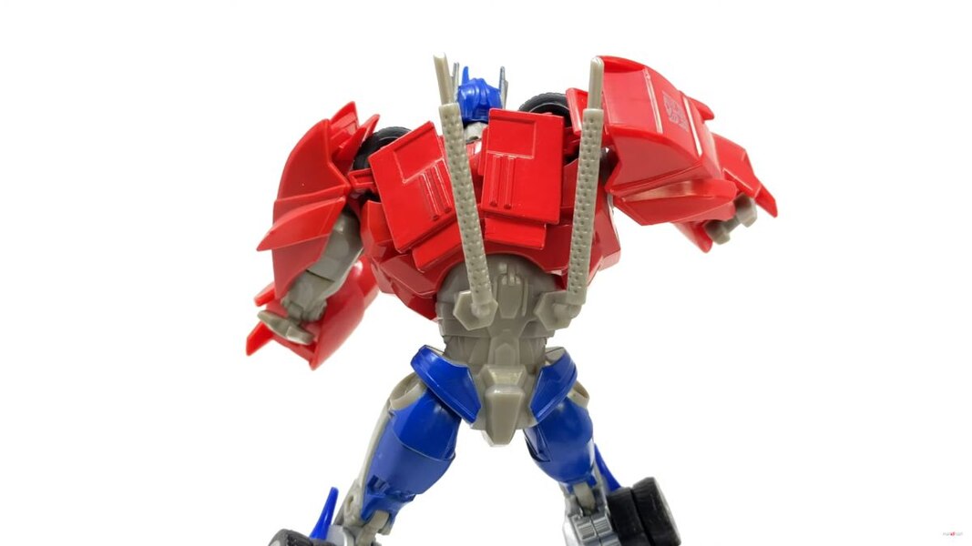 Transformers RED Transformers Prime Optimus Prime In Hand Image  (10 of 32)